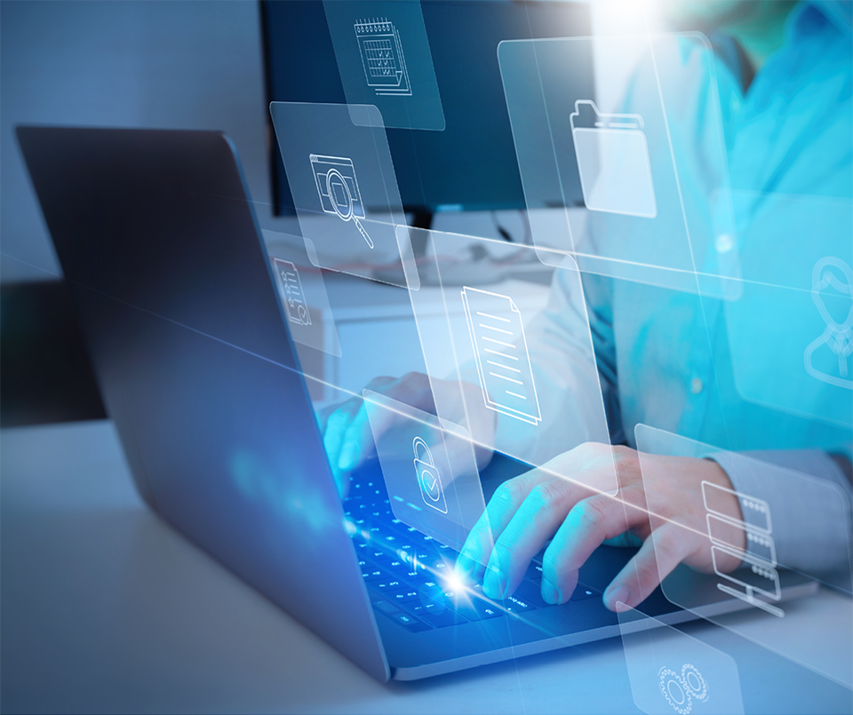 A member using the syndication platform