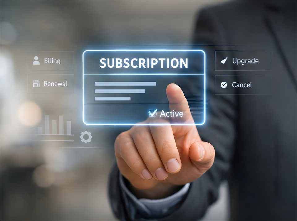 Account registration supported by syndication technology