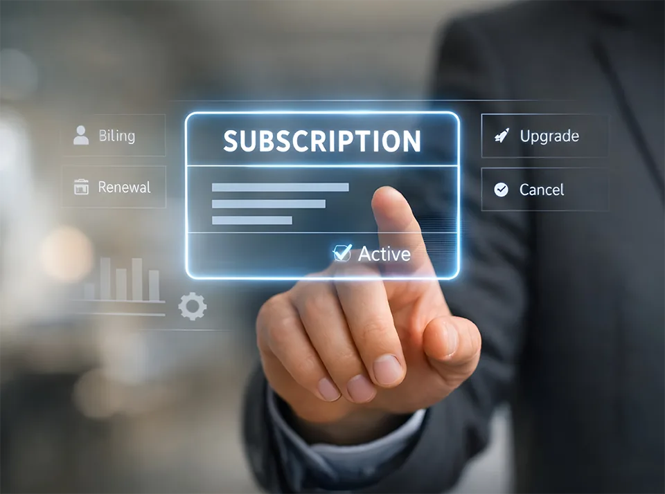 Account registration supported by syndication technology
